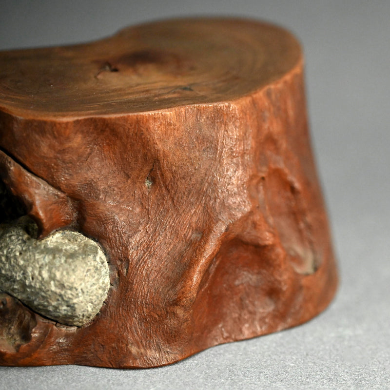 Antique Japanese Ishigami Rootwood Scholar Stand