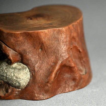Antique Japanese Ishigami Rootwood Scholar Stand