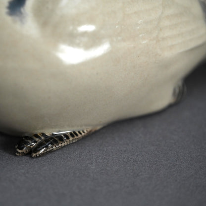 Crane Koro ー宮川 (真葛) 香山 “仁清喜鶴 香爐”