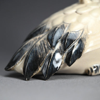 Crane Koro ー宮川 (真葛) 香山 “仁清喜鶴 香爐”