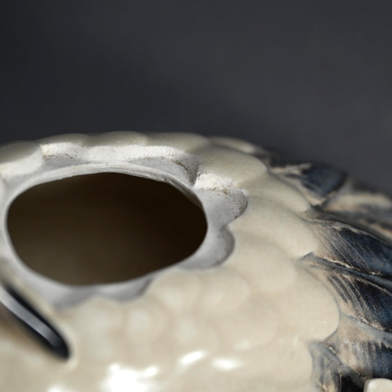 Crane Koro ー宮川 (真葛) 香山 “仁清喜鶴 香爐”