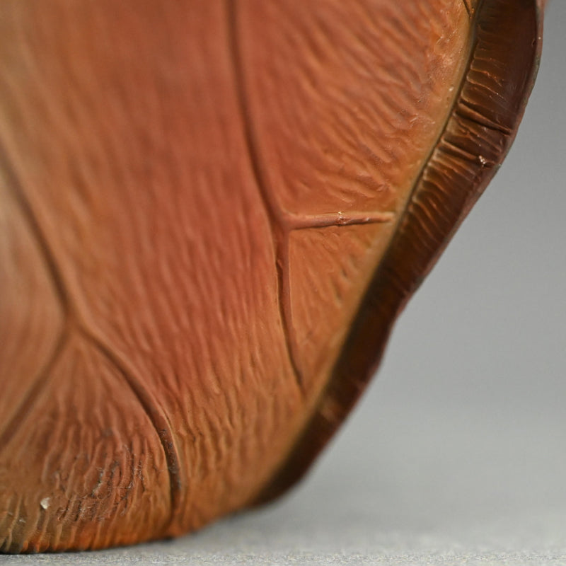 備前花瓶 蟹蓮葉 ー二代 小西陶古