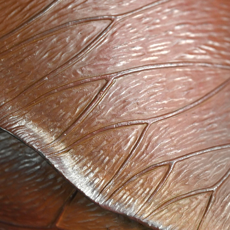 備前花瓶 蟹蓮葉 ー二代 小西陶古