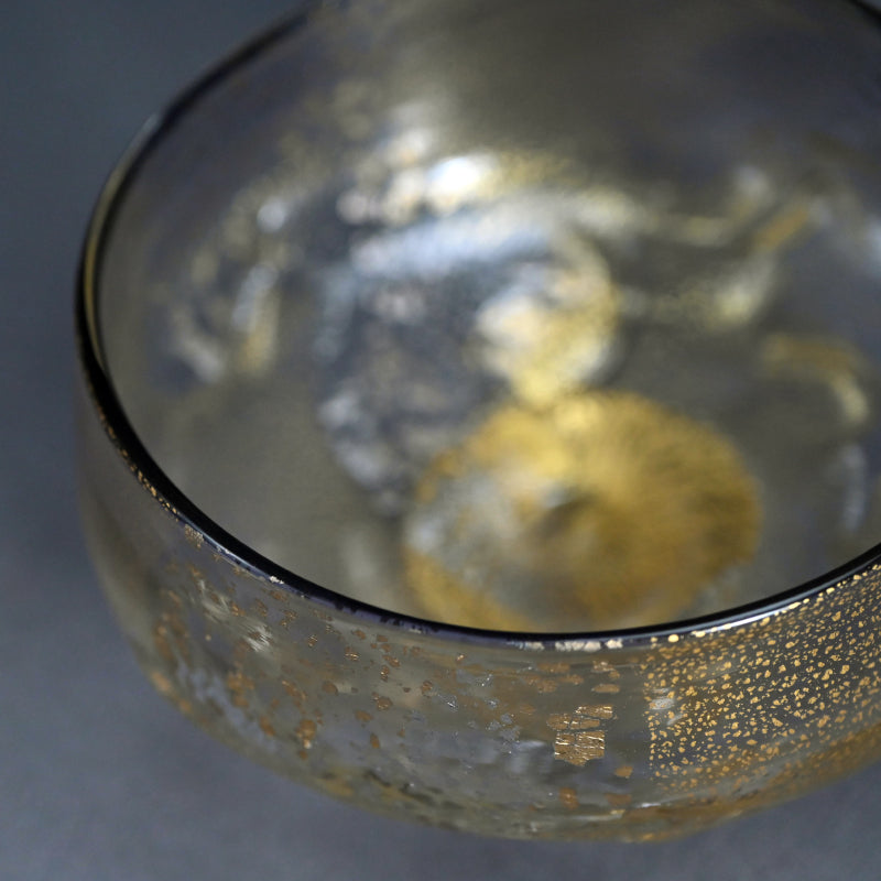 Contemporary Glass Chawan Tea Bowl ー石井 康治 “手吹硝子 茶盌”