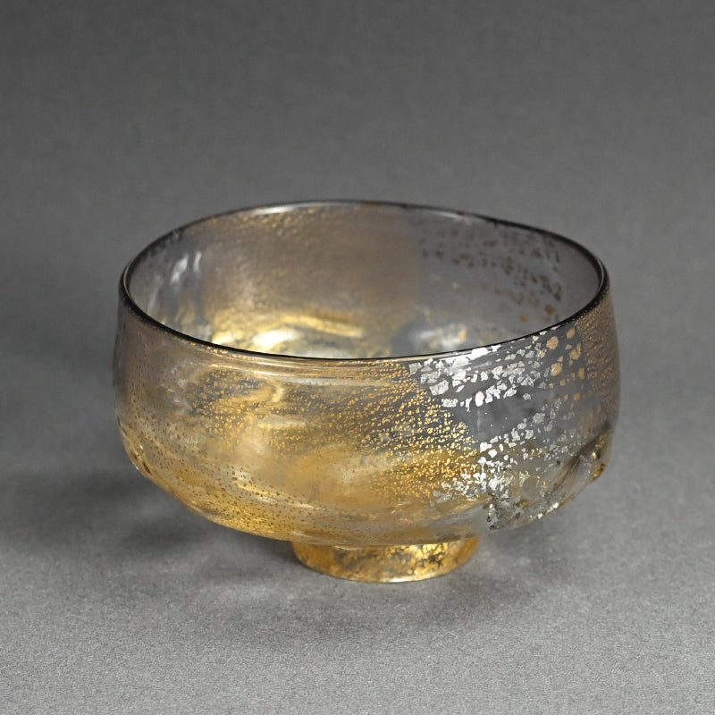 Contemporary Glass Chawan Tea Bowl ー石井 康治 “手吹硝子 茶盌”