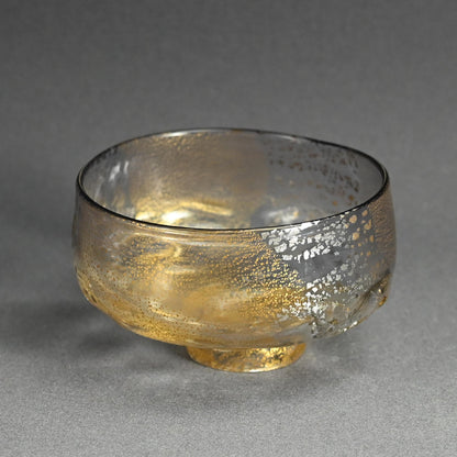 Contemporary Glass Chawan Tea Bowl ー石井 康治 “手吹硝子 茶盌”