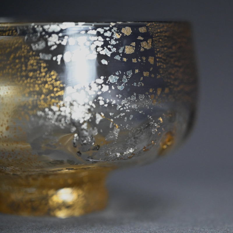 Contemporary Glass Chawan Tea Bowl ー石井 康治 “手吹硝子 茶盌”