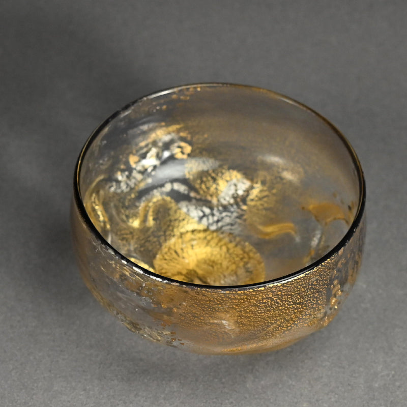 Contemporary Glass Chawan Tea Bowl ー石井 康治 “手吹硝子 茶盌”