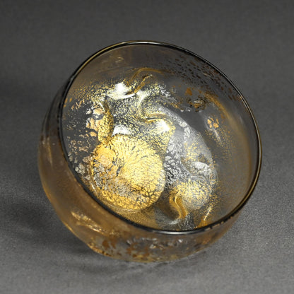 Contemporary Glass Chawan Tea Bowl ー石井 康治 “手吹硝子 茶盌”