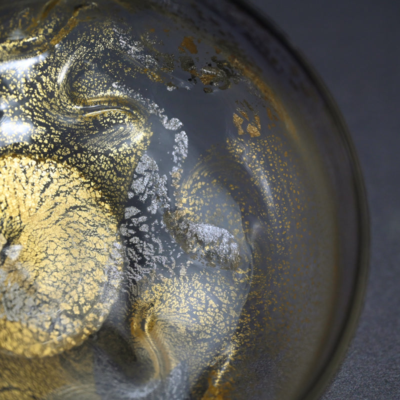 Contemporary Glass Chawan Tea Bowl ー石井 康治 “手吹硝子 茶盌”