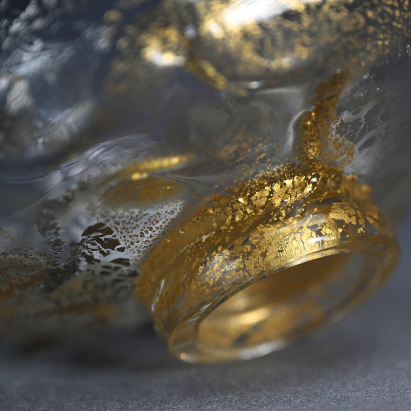 Contemporary Glass Chawan Tea Bowl ー石井 康治 “手吹硝子 茶盌”