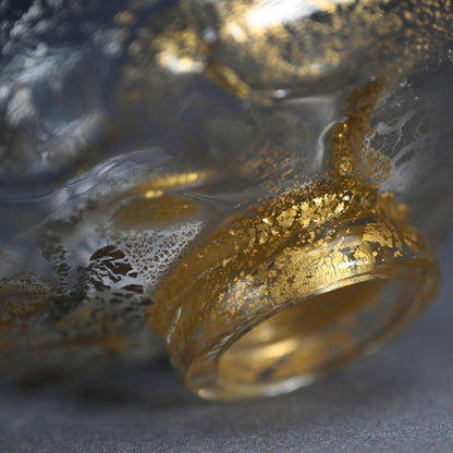 Contemporary Glass Chawan Tea Bowl ー石井 康治 “手吹硝子 茶盌”