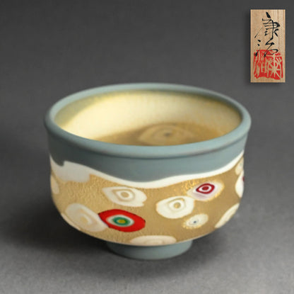 Contemporary Glass Chawan Tea Bowl ー石井 康治 “手吹硝子 茶盌“