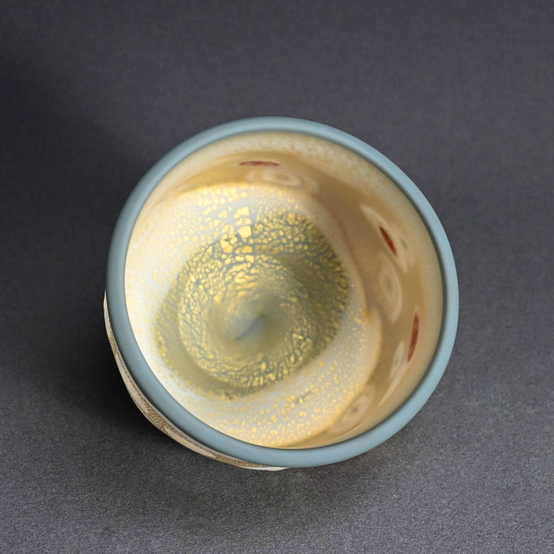 Contemporary Glass Chawan Tea Bowl ー石井 康治 “手吹硝子 茶盌“
