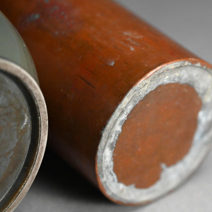 Exquisite Ando Shippo Cloisonne Vase, Rabbits ー“七宝兎文花瓶”