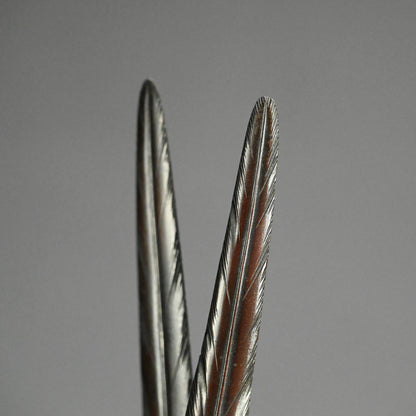 インペリアルブロンズコロセット 雄鶏と鶏 ー銅製鶏雌雄香爐