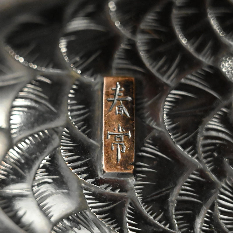 インペリアルブロンズコロセット 雄鶏と鶏 ー銅製鶏雌雄香爐