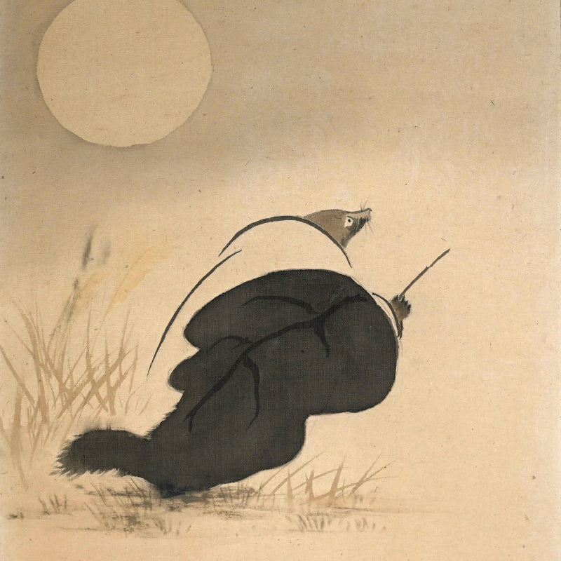 放浪僧に擬態する月夜の狐 ー大谷仏句「たぬき」