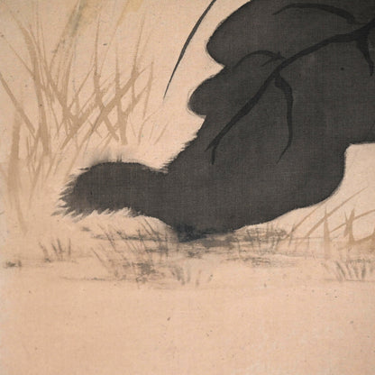 放浪僧に擬態する月夜の狐 ー大谷仏句「たぬき」