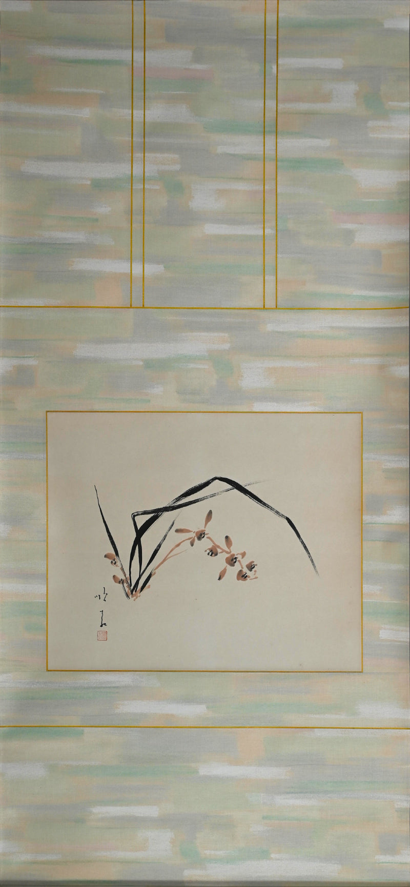 尼僧蘭画B ー大石 順教