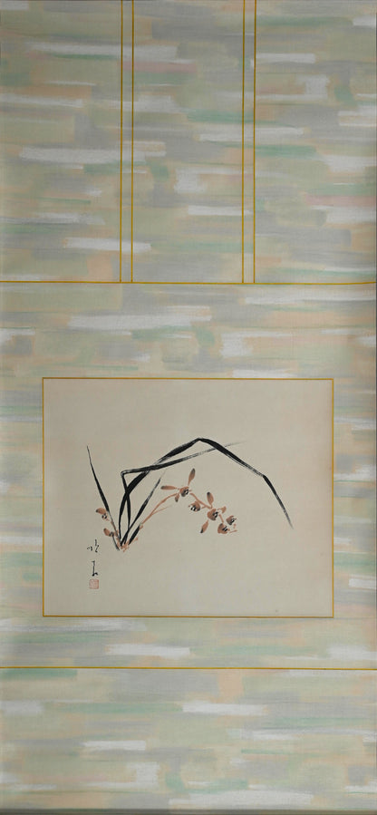 尼僧蘭画B ー大石 順教