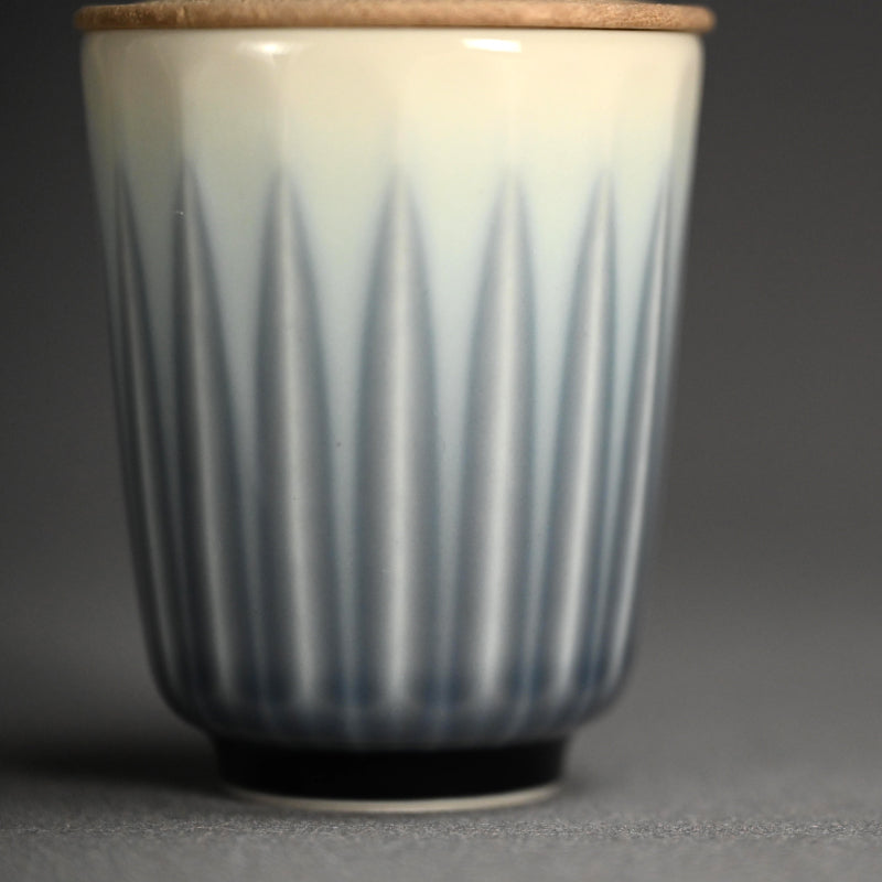 Chaki Sencha or Usucha Tea Container ー永草 陽平 “流彩磁 茶器”