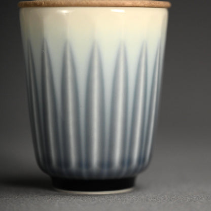 Chaki Sencha or Usucha Tea Container ー永草 陽平 “流彩磁 茶器”