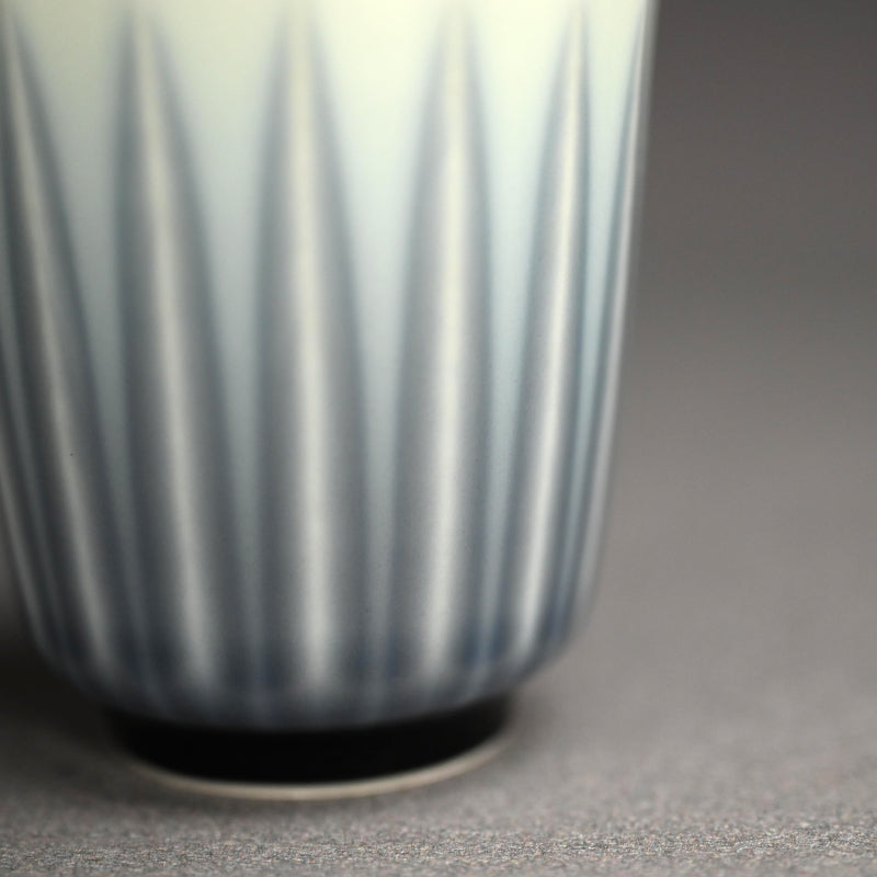 Chaki Sencha or Usucha Tea Container ー永草 陽平 “流彩磁 茶器”