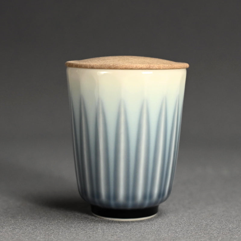 Chaki Sencha or Usucha Tea Container ー永草 陽平 “流彩磁 茶器”