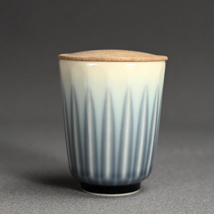 Chaki Sencha or Usucha Tea Container ー永草 陽平 “流彩磁 茶器”