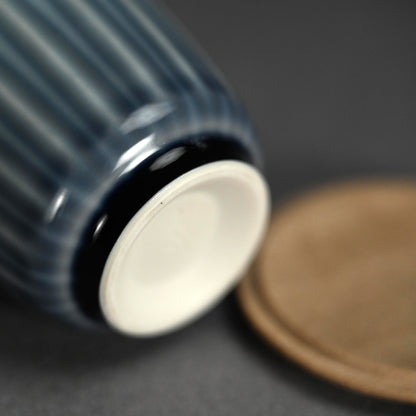 Chaki Sencha or Usucha Tea Container ー永草 陽平 “流彩磁 茶器”