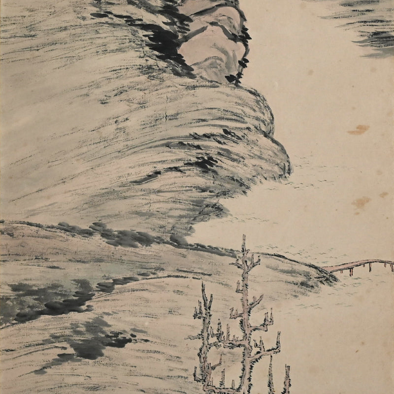 Antique Scroll, A Quiet Day Fishing ー入江 之介