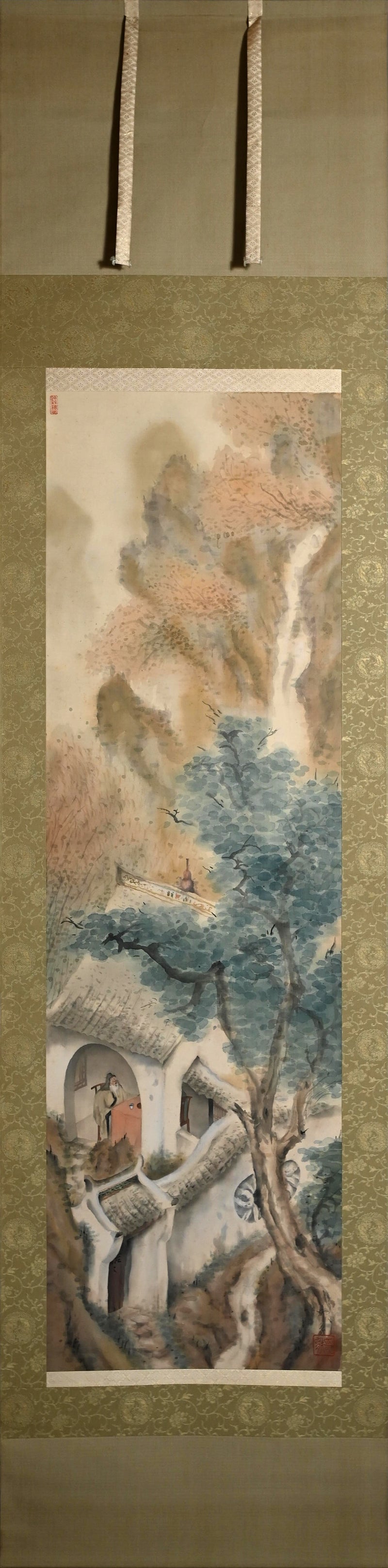 Scholar at Leisure ー堂本 印象 “閑語圖”