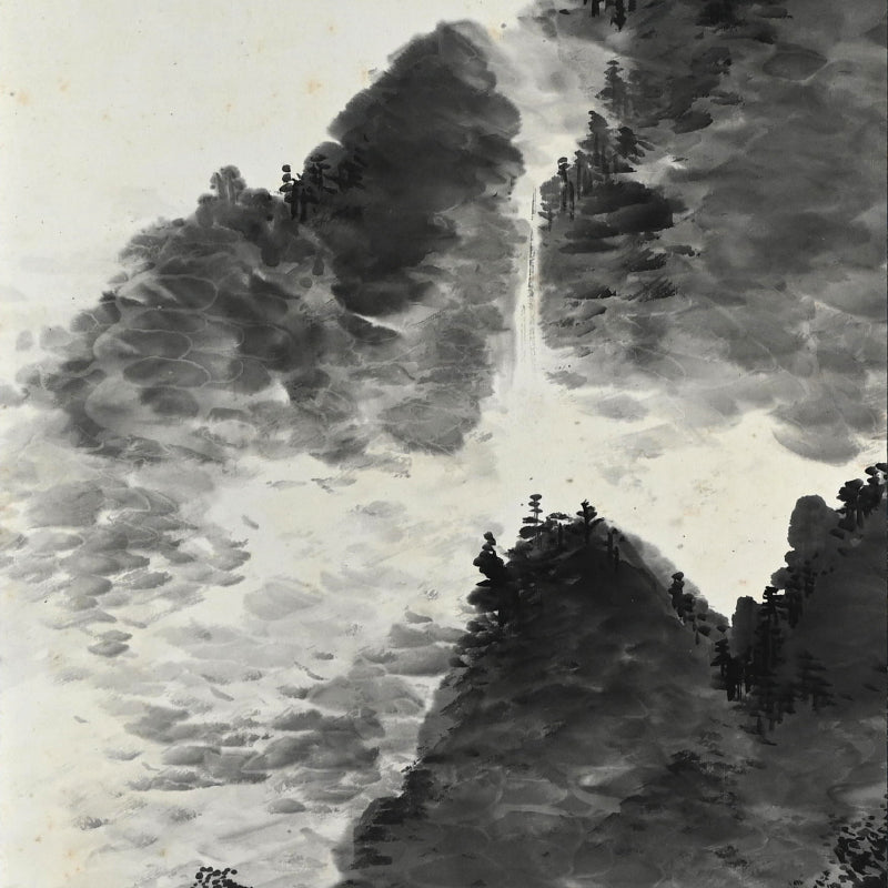 Literati Scroll by Samurai Daimyo ー佐竹 義政