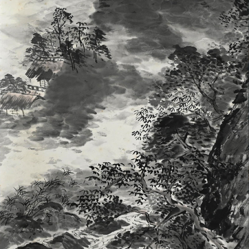 Literati Scroll by Samurai Daimyo ー佐竹 義政