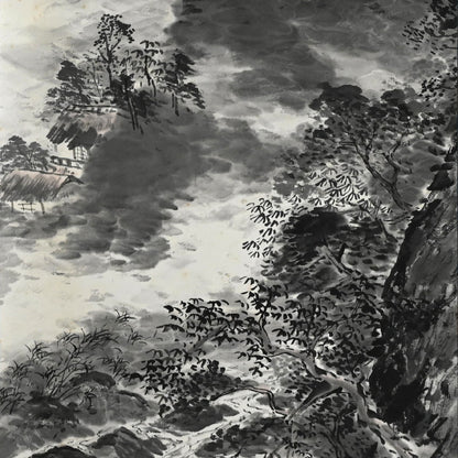 Literati Scroll by Samurai Daimyo ー佐竹 義政