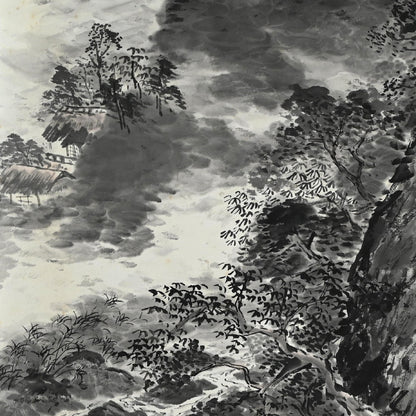 Literati Scroll by Samurai Daimyo ー佐竹 義政