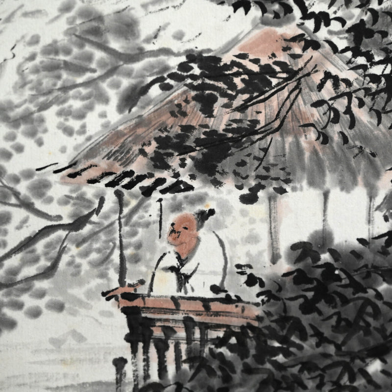 Literati Scroll by Samurai Daimyo ー佐竹 義政