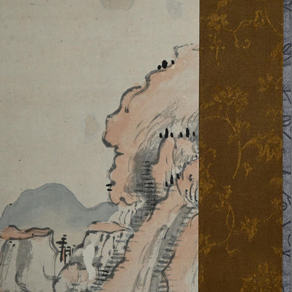 竹渓の風景画 ー中林竹溪「山水図」