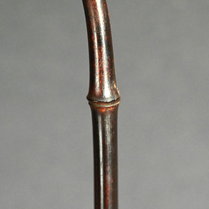 竹煎茶風茶籠 ー三代和田 和一斎 「六角手付涼炉台」