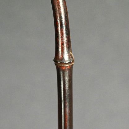 竹煎茶風茶籠 ー三代和田 和一斎 「六角手付涼炉台」