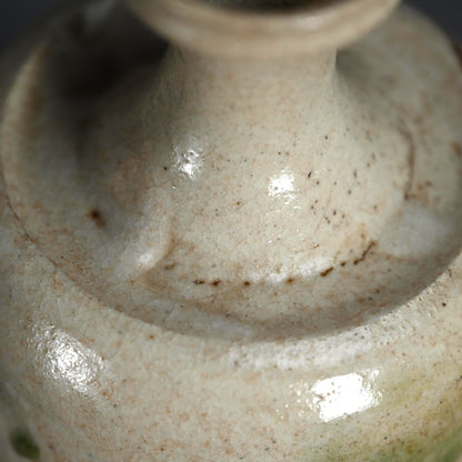 アンティーク江戸 p.弥七田織部徳利 ー「弥七田織部徳利」