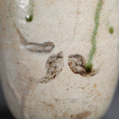 アンティーク江戸 p.弥七田織部徳利 ー「弥七田織部徳利」