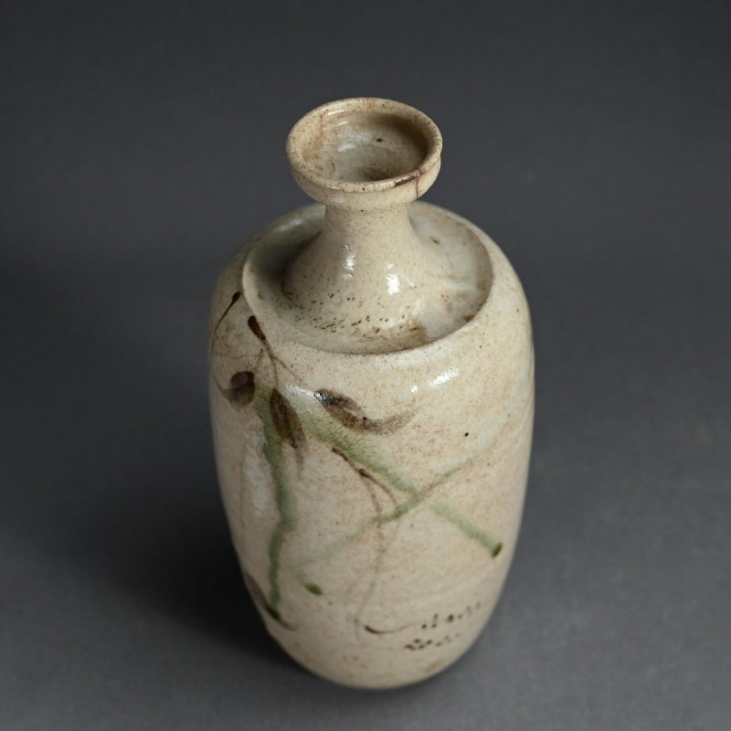 アンティーク江戸 p.弥七田織部徳利 ー「弥七田織部徳利」