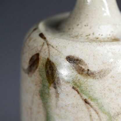 アンティーク江戸 p.弥七田織部徳利 ー「弥七田織部徳利」