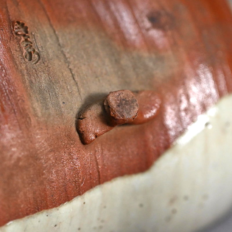 Rare Edo p. Kiyomizu Shiro-Bizen Mukozuke Dish Set