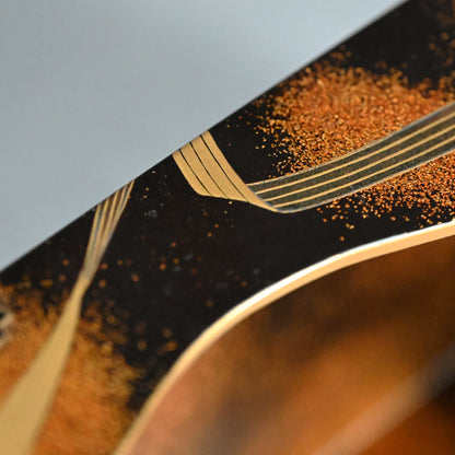 Later Edo period Lacquer Box, Plum Blossoms