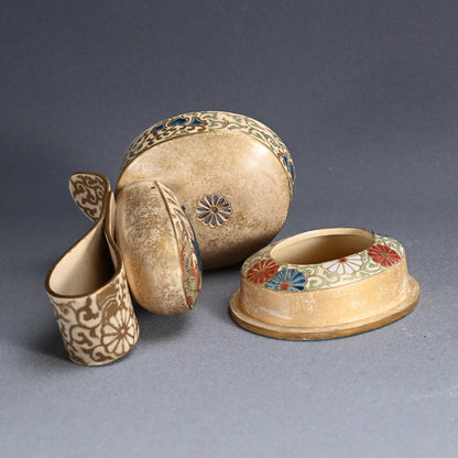 十四世善五郎 冠香炉 ー永樂 妙全「冠香炉」