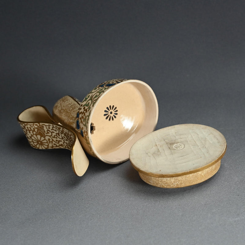 十四世善五郎 冠香炉 ー永樂 妙全「冠香炉」