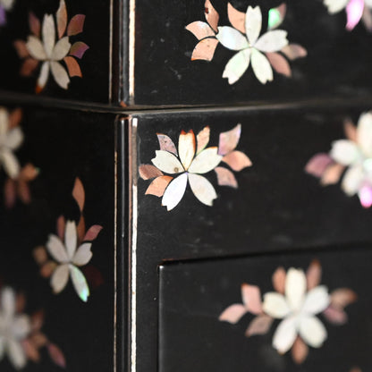 Meiji Imperial Gift Box, Lacquer and Mother-of-Pearl Inlay